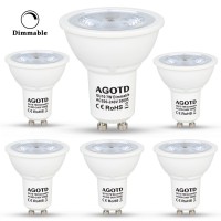 AGOTD 7 Watt GU10 LED Spotlight Warm White Dimmable 3000K - 50W Replacement